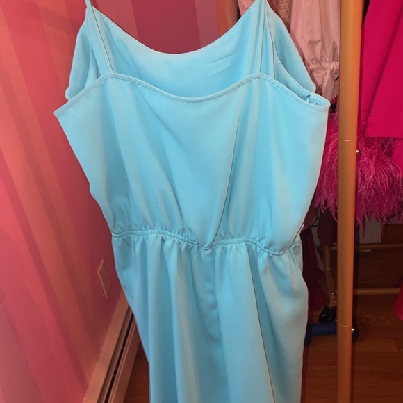 Topshop Light Blue Ruffle Romper - Picture 6 of 6